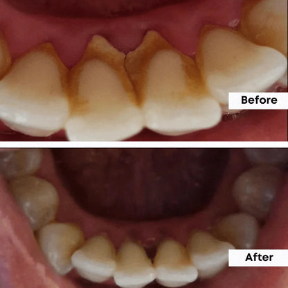 Customer before and after close-up