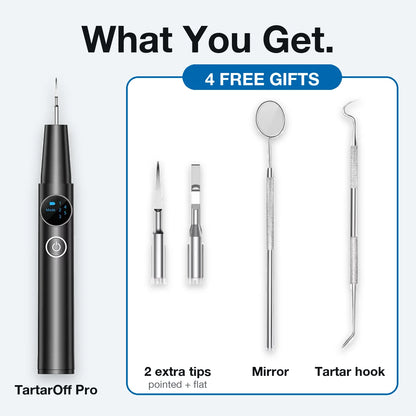 What you get with TartarOff Pro plus 4 free gifts